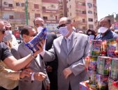 ياميش ومكسرات وخضراوات.. افتتاح معارض سلع غذائية بأسعار مخفضة بأسيوط (صور)