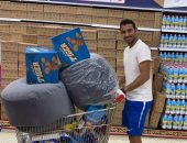 لزوم التسلية فى توقف كورونا.. أحمد ياسر ريان وشقيقه "اشتروا السوبر ماركت"