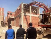 صور.. حملات لإزالة التعديات على أراضى وأملاك الدولة فى بورسعيد والقليوبية
