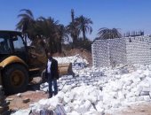 محافظ أسوان: تحويل المتعدين على أراضى الدولة إلى النيابة العسكرية.. صور