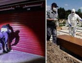 صور.. العالم هذا الصباح.. الشرطة الفرنسية تعتقل مخالفى حظر التجول فى مدينة نيس لمواجهة كورونا.. الحزن فى مقابر إسبانيا أثناء دفن ضحايا الوباء.. النمسا تستعين بعربات الخيول لتوزيع الطعام على الأهالى أثناء الحجر