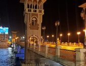 صور.. التزام المواطنين بحظر التجوال بالإسكندرية والأمن يكثف تواجده