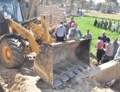 تنفيذ 232 قرار إزالة تعديات وبناء مخالف بأسيوط.. صور