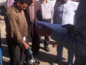 ضبط 3 محطات وقود لتلاعبها بالعدادات وتحرير 25 محضر مخالفة بناء بالمنيا