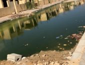شكوى من انتشار مياه الصرف الصحى منطقة السابعة بحدائق اكتوبر