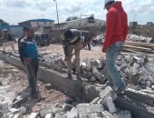 صور .. التصدى لـ 13 حالة بناء مخالف بأحياء الاسكندرية 