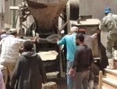 إزالة 12 حالة تعد على الأراضى الزراعية بديرمواس فى المنيا