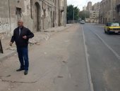 صور.. إخلاء أسواق الجمعة والبورصة وشارع الساعة غرب الإسكندرية