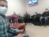 صور.. فريق طبى جديد يستلم مهام عمله بمستشفى العزل فى قها