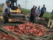 صور.. استرداد 200 فدان بالمنيا وإزالة مبانى مخالفة وتعديات بالشرقية والغربية