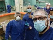 جامعة حلوان تعلن شفاء مريض 60 عاما من كورونا وخروجه من مستشفى العزل بمايو