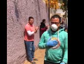 شاهد.. استقبال حافل من أهالى المنوفية لممرض بعد شفائه من فيروس كورنا.. فيديو