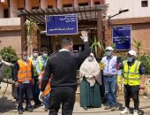 حملة تطهير للشوارع العامة والميادين وتوعية المواطنين بمخاطر كورونا بقليوب