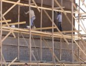 صور.. الأعمال الإنشائية بالمدرسة المصرية اليابانية فى شرم الشيخ