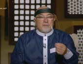 فيديو.. خالد الجندى يرتدى قناعا للوقاية من كورونا على الهواء