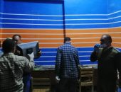 صور.. غلق "سايبر" فى بلبيس بداخله أطفال خلال فترة الحظر ومصادرة محتوياته