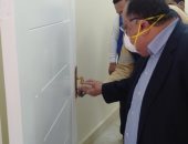 رئيس جامعة حلوان: تعقيم مدن الطلاب وتجهيزها لاستقبال مصابى كورونا.. صور