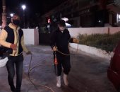 صور.. تطهير وتعقيم شوارع المنتزة شرق الإسكندرية للوقاية من فيروس كورونا 
