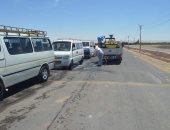 محافظة الوادى الجديد : تعقيم 465 سيارة وفحص 2093 شخصا احترازيا ضد كورونا