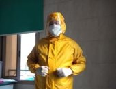 الجيش الأبيض.. الدكتور محمد  توفيق على خط مواجهة كورونا بمستشفى العجوزة