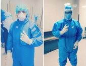 جيشنا الأبيض.. السيد أبو نجم على خط مواجهة كورونا فى مستشفى بلطيم