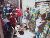 إعدام 14 طن أغذية فاسدة وتحرير 1124 مخالفة فى الشرقية 