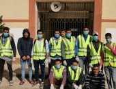 للوقاية من كورونا .. حملة شبابية بالدقهلية لتعقيم وتطهير قرية الشبول