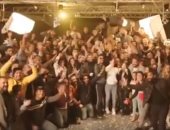 محمد رمضان ينشر على صفحته بفيس بوك فيديو لاحتفاله مع فريق عمل "البرنس" بانتهاء التصوير