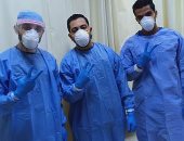 قارئ يشارك بصورة تمريض معهد الكبد بالمنوفية  لدعم الجيش الأبيض