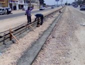 انتهاء 20% من تطوير وتوسعة ميدان الكيلو 21 غرب الإسكندرية