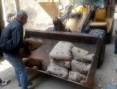 إيقاف 5 حالات بناء مخالف بأحياء الاسكندرية والتحفظ على مواد البناء