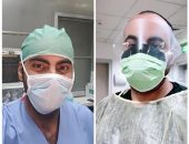 فارئ يشارك بصورة تظهر وقوف الأطباء على خط مواجهة كورونا ضمن الجيش الأبيض