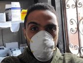 أحمد صيدلى بمستشفى أبو حماد ضمن الجيش الأبيض فى مواجهة كورونا