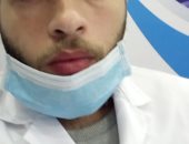 الجيش الأبيض.. "أحمد الشريف" على خط مواجهة كورونا بمستشفى جامعة الإسكندرية