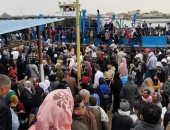 ازدحام معدية القنطرة شرق بالإسماعيلية.. وقارئ يخشى انتشار كورونا