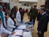 محافظ المنيا: استمرار العمل فى 130 مشروعا بالقرى الأكثر احتياجا.. صور