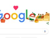 جوجل يوجه رسالة شكر للعاملين فى مجال خدمات الطعام ومحلات البقالة.. صورة