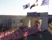 شاهد.. بوابات لتعقيم العمال بالعلمين الجديدة للوقاية من فيروس كورونا 