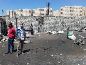 صور .. تنفيذ قرارات الإزالة و إسترداد أراضى الدولة بحى غرب الإسكندرية