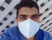 الجيش الأبيض.. د. زاهر على خط مواجهة كورونا بمستشفى جامعه قناة السويس