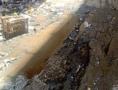 قارئ يشكو انتشار مياه الصرف الصحى بشارع الرحمة الإسلامية بإمبابة