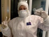 الجيش الأبيض .. "يسرية " ممرضة على خط مواجهة كورونا فى القصر العينى     