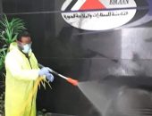 توزيع مستلزمات الوقاية على العاملين بالقابضة للمطارات واستمرار التعقيم 