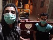 حملة شبابية لتطهير وتعقيم عزبة تل مرداس الشرقية لمنع انتشار كورونا