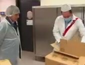 مطبخ البرلمان الأوروبى يوزع وجبات مجانا على المشردين والعاملين بالقطاع الصحى