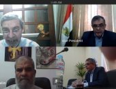 نائب رئيس جامعة بنها يبحث ملف التعليم عن بعد واختبارات الفصل الدراسى الثانى 