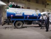 فيديو وصور.. حملات لتعقيم الشوارع والمنشآت للوقاية من "كورونا" بأسيوط