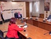 وزيرة التضامن تستقبل وفد المستثمرات العرب لبحث التعاون فى مجالات رعاية المسنين