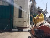 تطهير جامعة الزقازيق وغلق 4 محال لمخالفة مواعيد الحظر