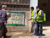 مراكز المنيا تواصل حملات الرش والتطهير ورفع المخلفات بالشوارع والميادين